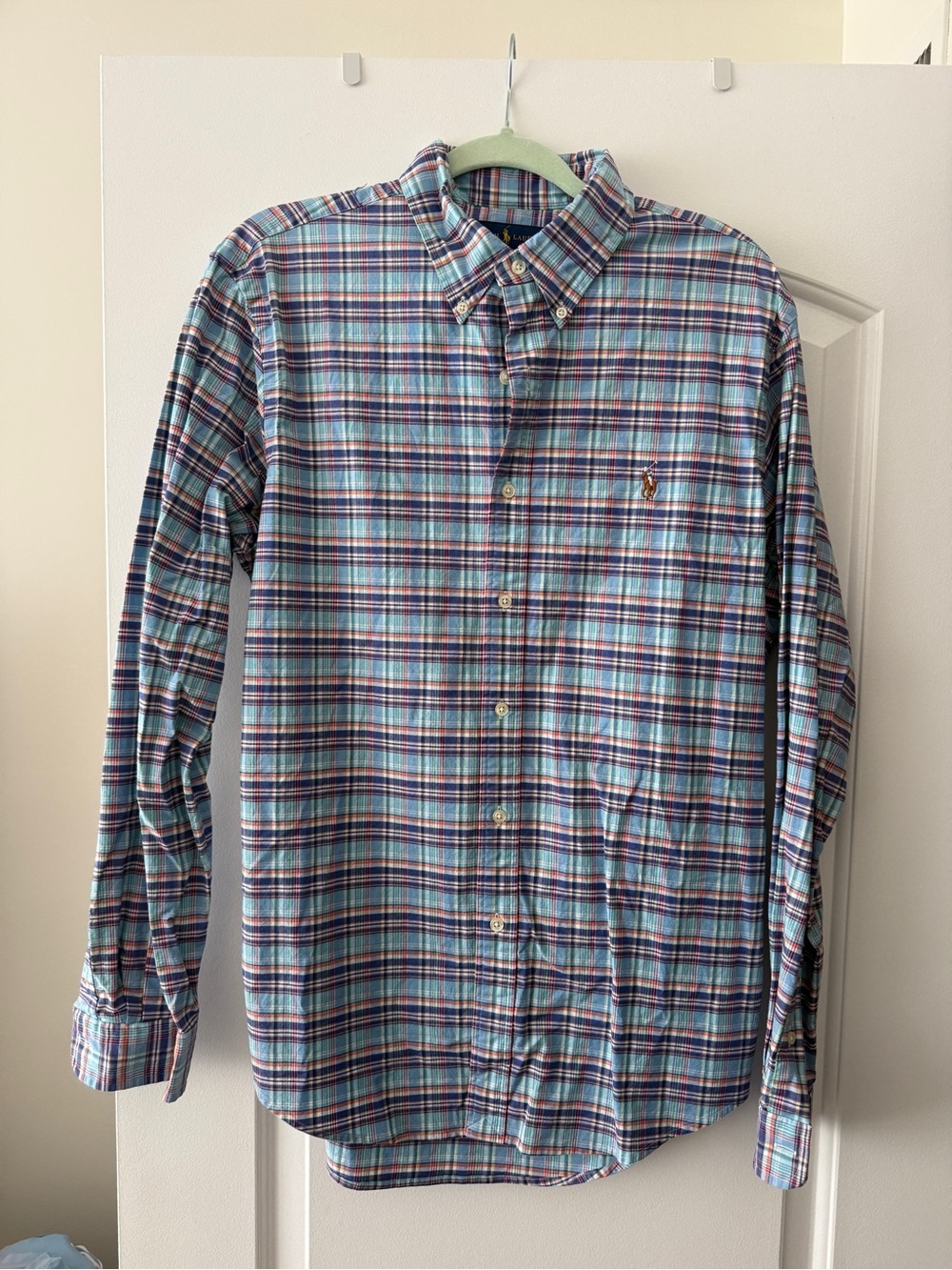 Polo by Ralph Lauren Men’s Multicolor Plaid Button-Down Shirt